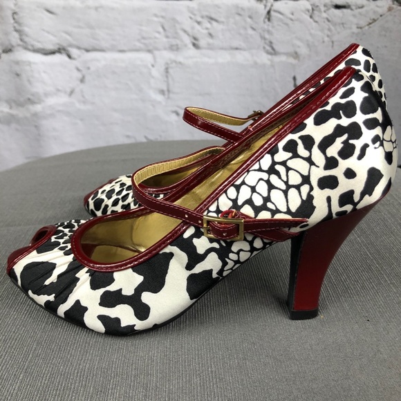 Madden Girl animal print open toe Mary Jane 7.5 - Picture 6 of 6